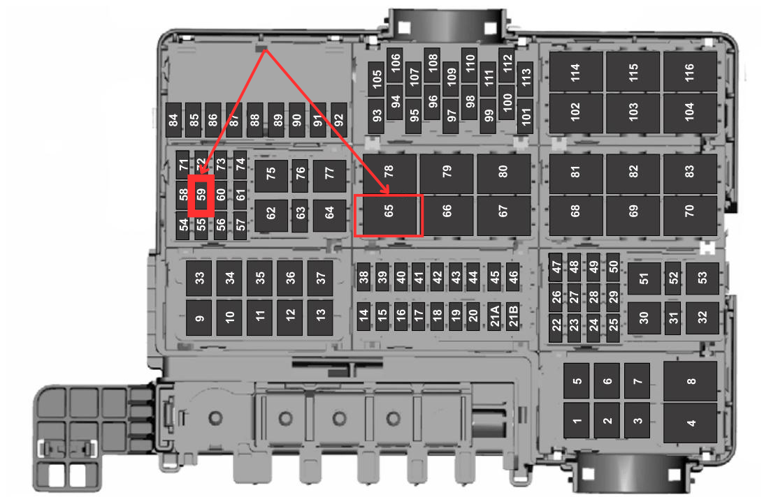 Ford F Starter Relay And Fuse Location