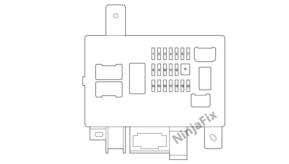 Toyota Tacoma Fuse Box Diagram And Location Ninja Fix