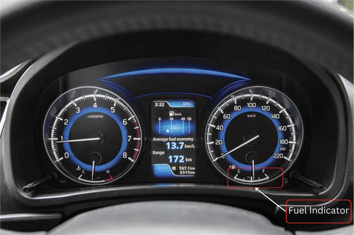 Baleno Fuel Indicator