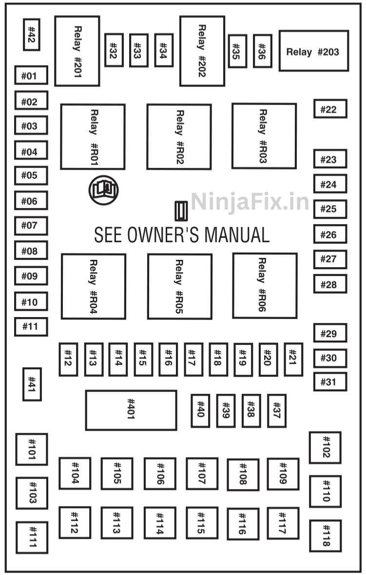 2004 ford f 150 fuse panel diagram