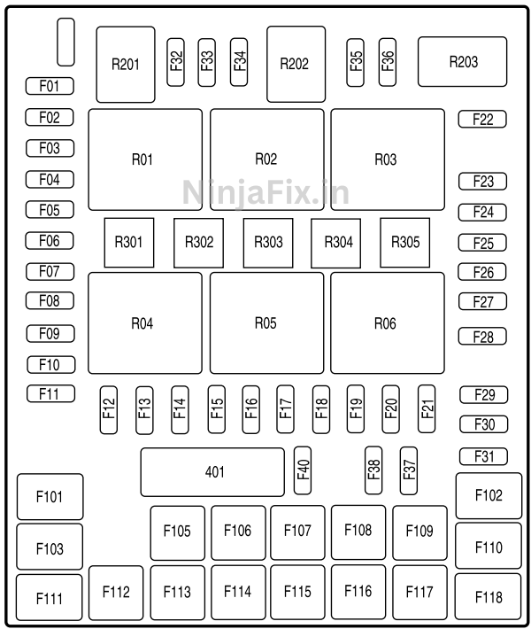 2008 ford f 150 fuse panel diagram