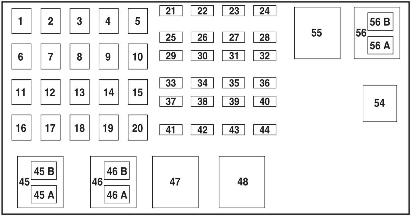 2006 Ford Ranger Fuse Box Diagram