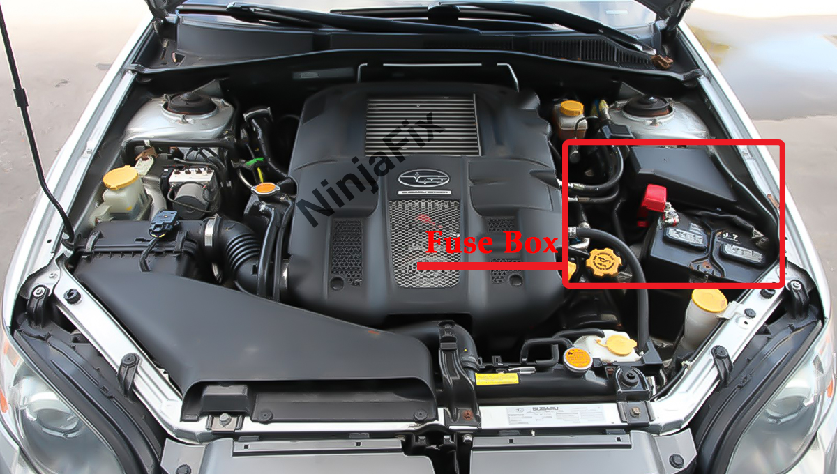2007 Subaru Outback Fuse Box Diagram and Location - Ninja Fix