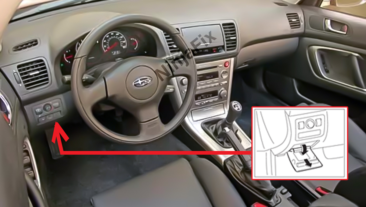 2007 Subaru Outback Fuse Box Diagram and Location - Ninja Fix