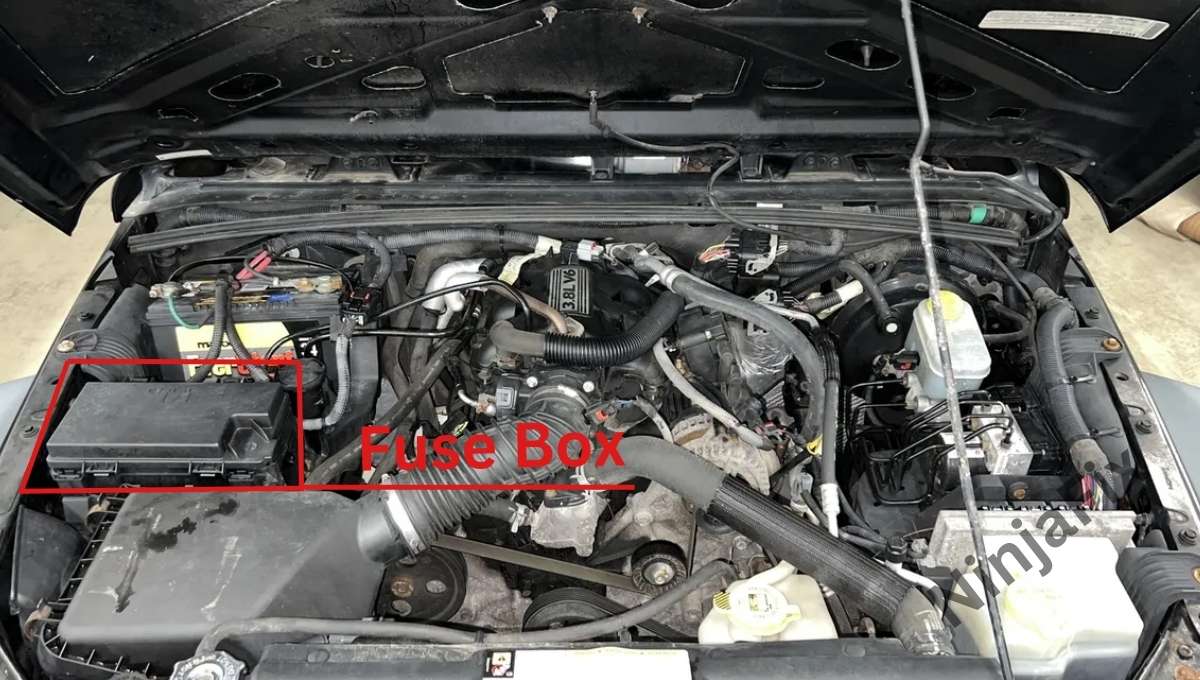 2007 Jeep Wrangler Fuse Box Diagram and Location Ninja Fix