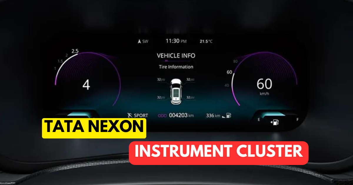 Tata Nexon Instrument Cluster Symbols Warning Lights