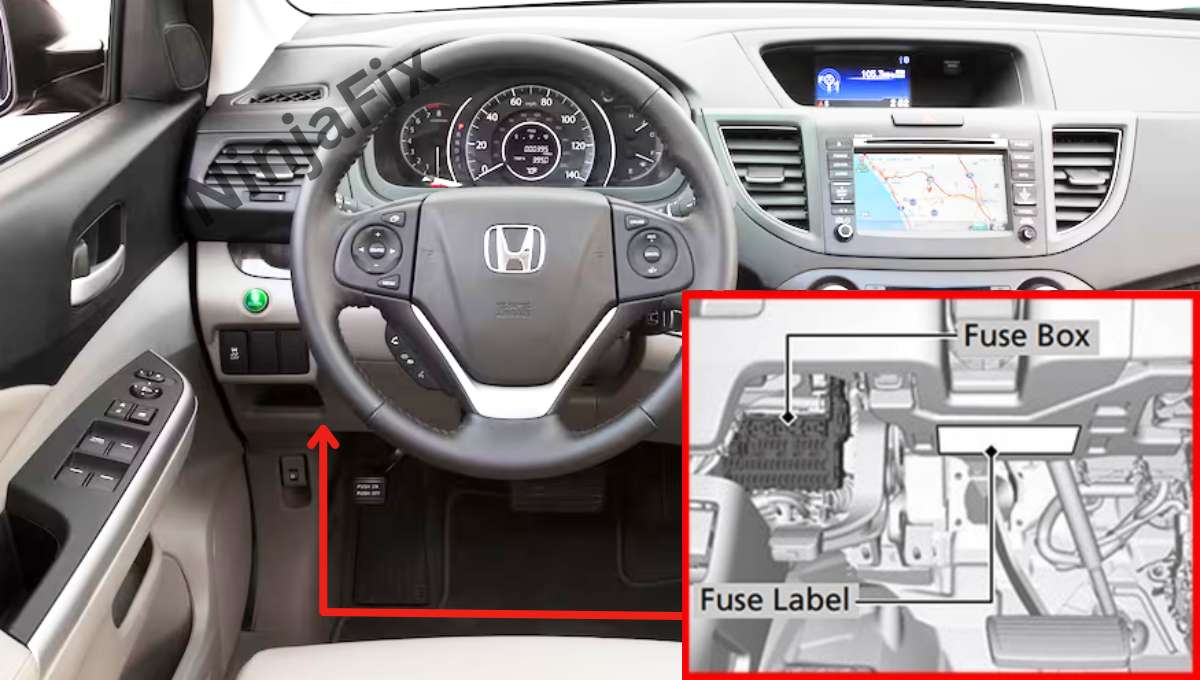 2016 Honda CRV Fuse Box Diagram and Location - Ninja Fix