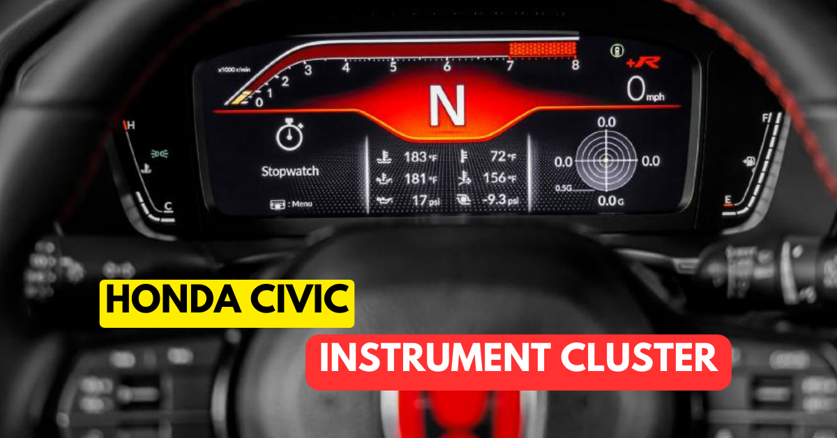 Honda Civic Instrument Cluster Symbols : Warning Lights
