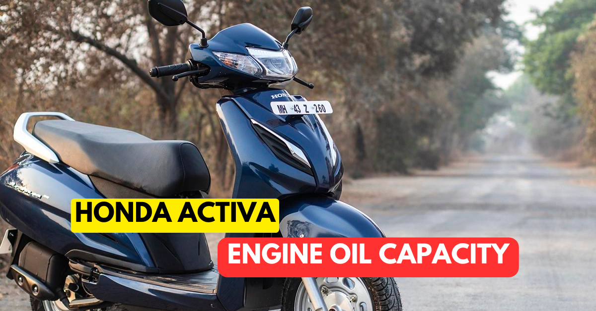 Honda Activa Engine Oil Capacity