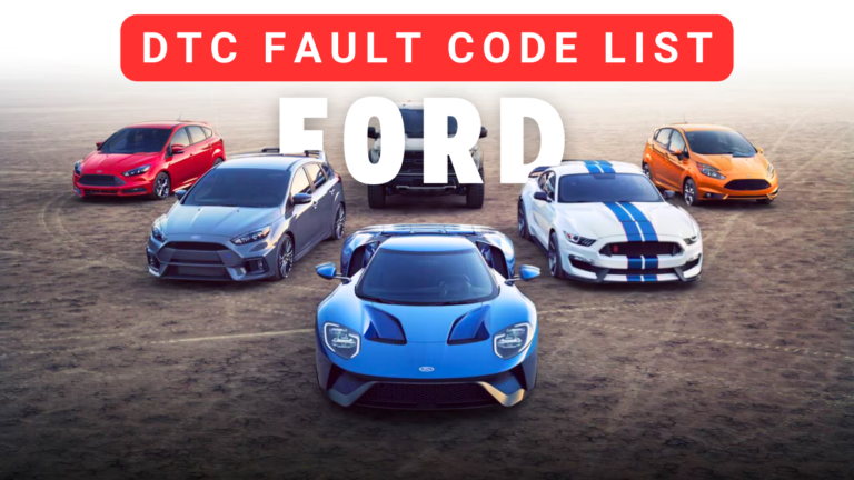 Ford Fault Codes List